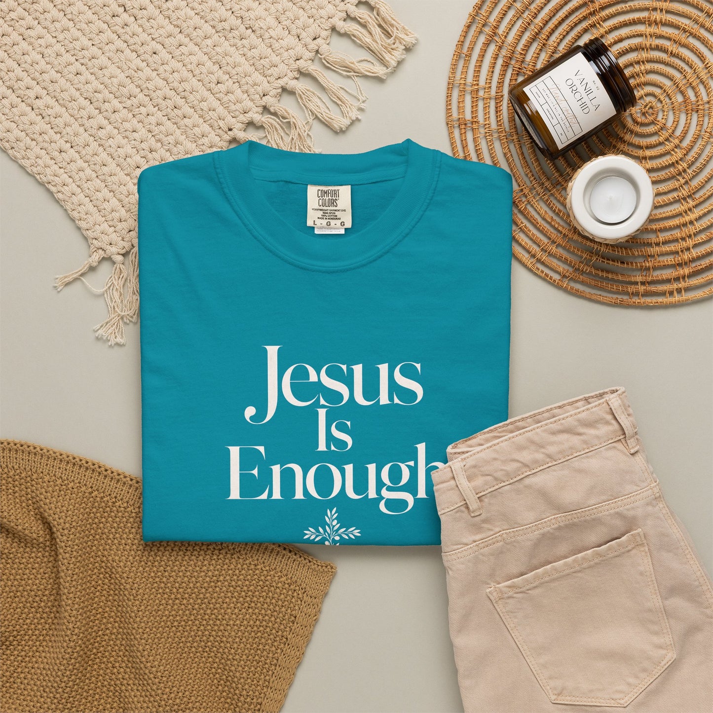 Jesus Is Enough | Christian T-Shirt for Women