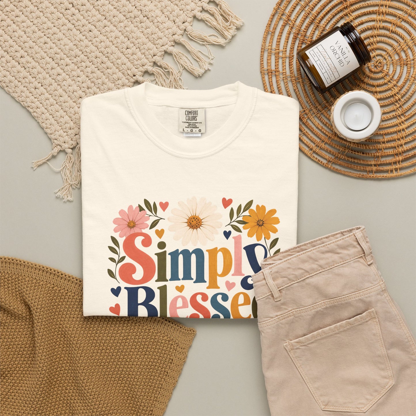 Simply Blessed | Christian T-Shirt for Women