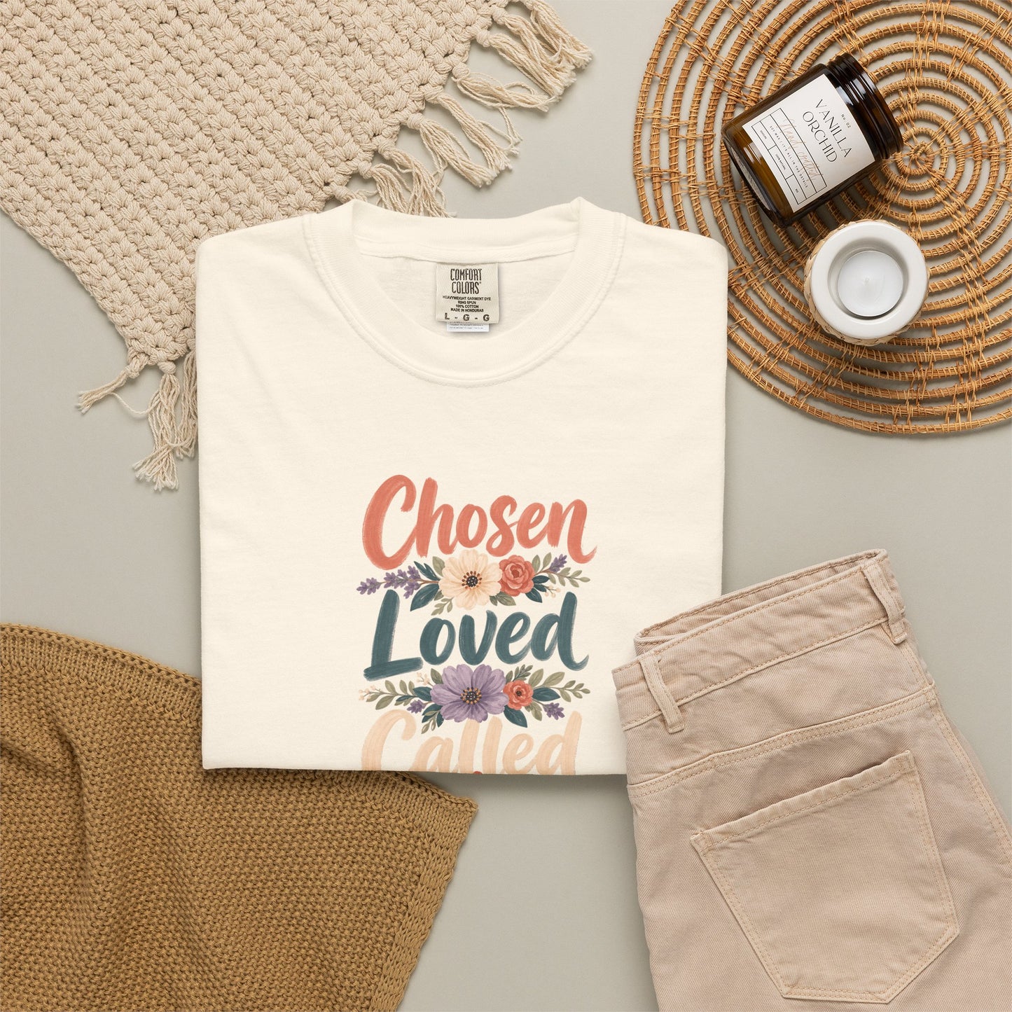 Chosen Loved Called | Christian T-Shirt for Women