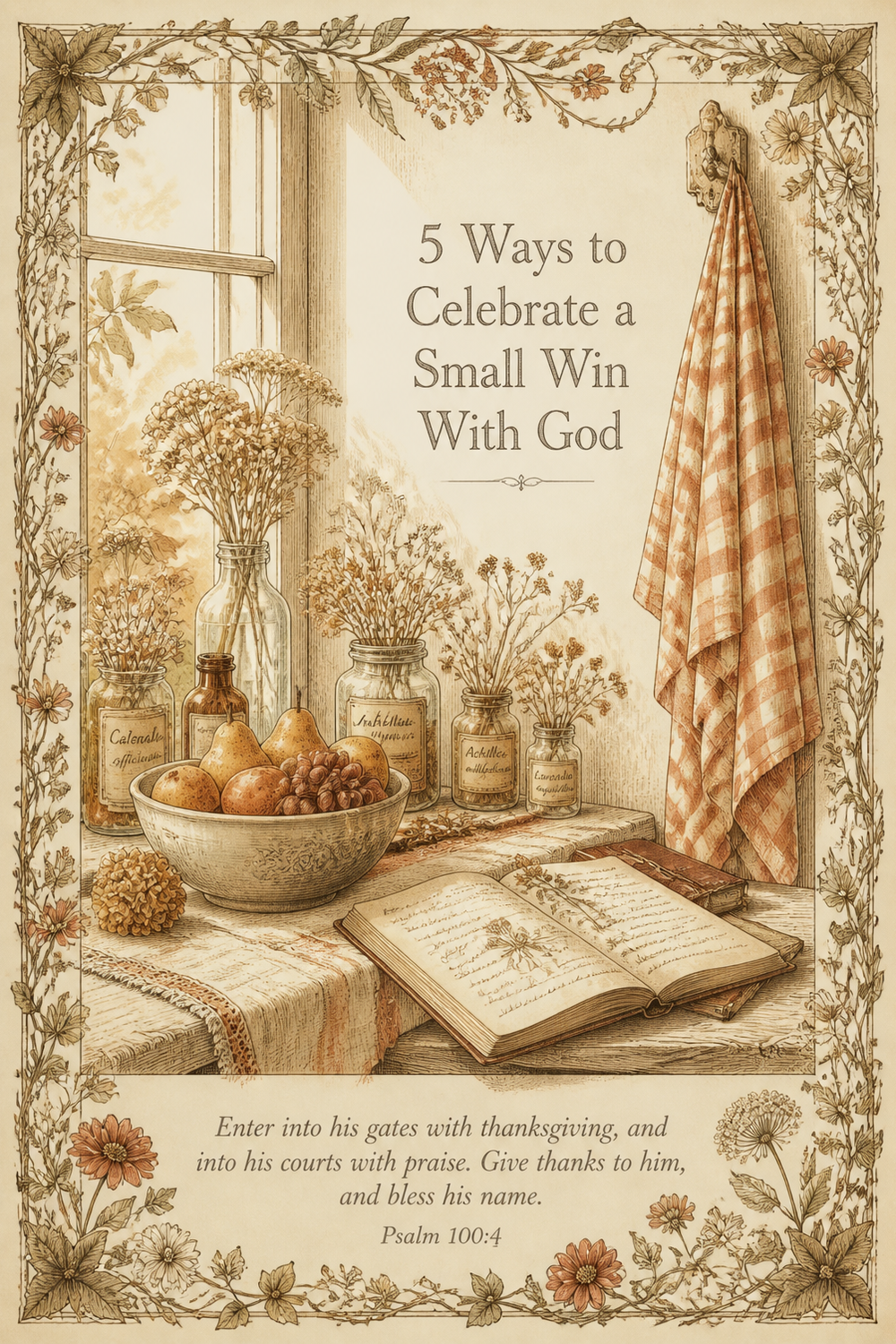 5 Ways to Celebrate a Small Win With God