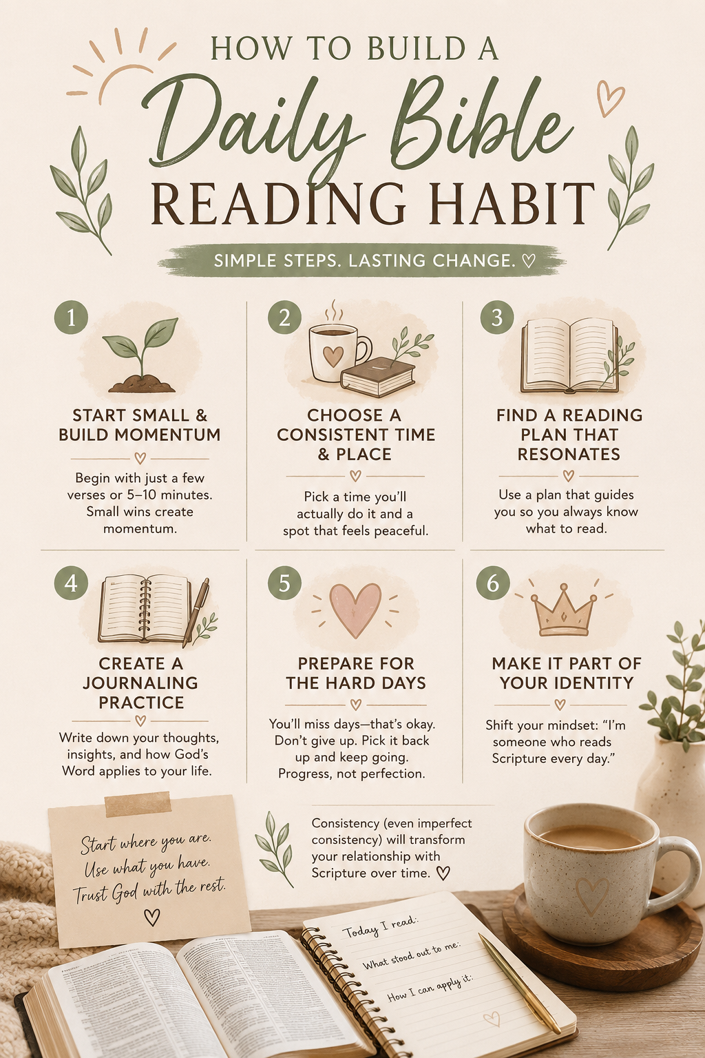 Building a Daily Bible Reading Habit That Sticks