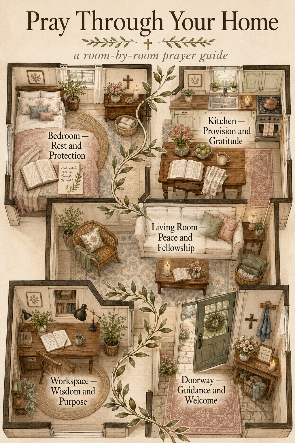 Pray Through Your Home: Creating a House Filled with Peace and Purpose