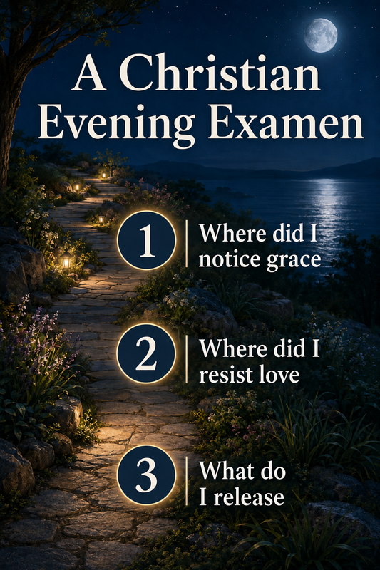 A Christian Evening Examen