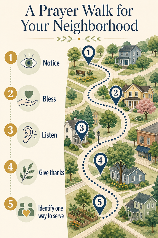 A Prayer Walk for Your Neighborhood