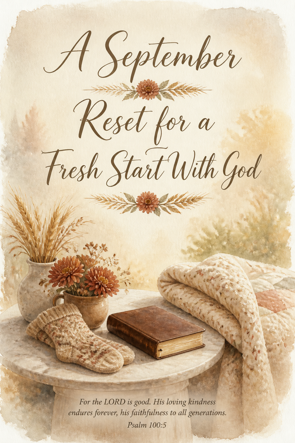 A September Reset for a Fresh Start With God
