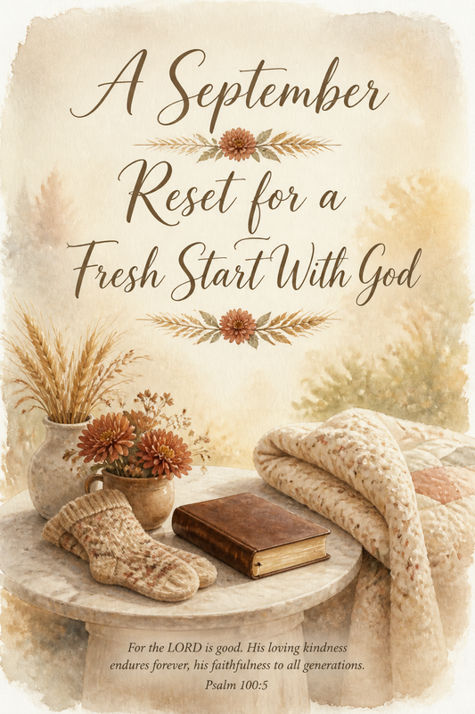 A September Reset for a Fresh Start With God