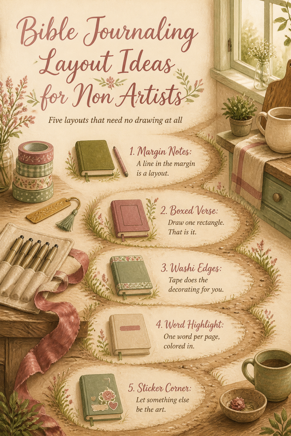 Bible Journaling for People Who Aren't Artists