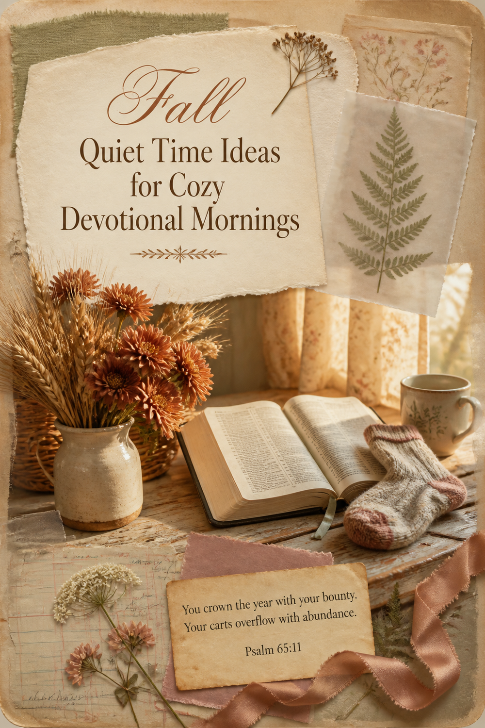 Fall Quiet Time Ideas for Cozy Devotional Mornings
