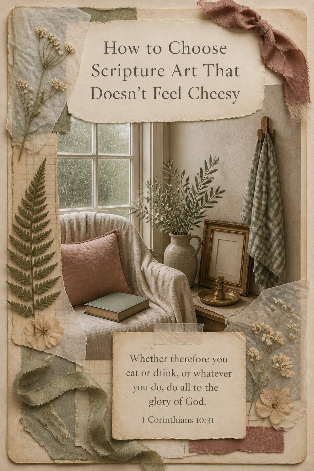How to Choose Scripture Art That Doesn't Feel Cheesy