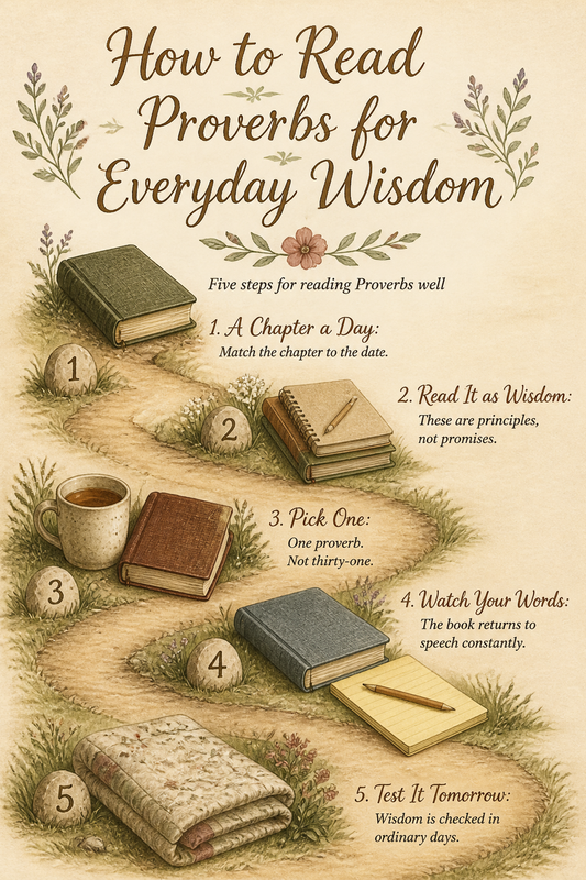 How to Read Proverbs for Everyday Wisdom