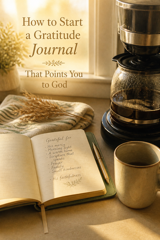 How to Start a Gratitude Journal That Points You to God