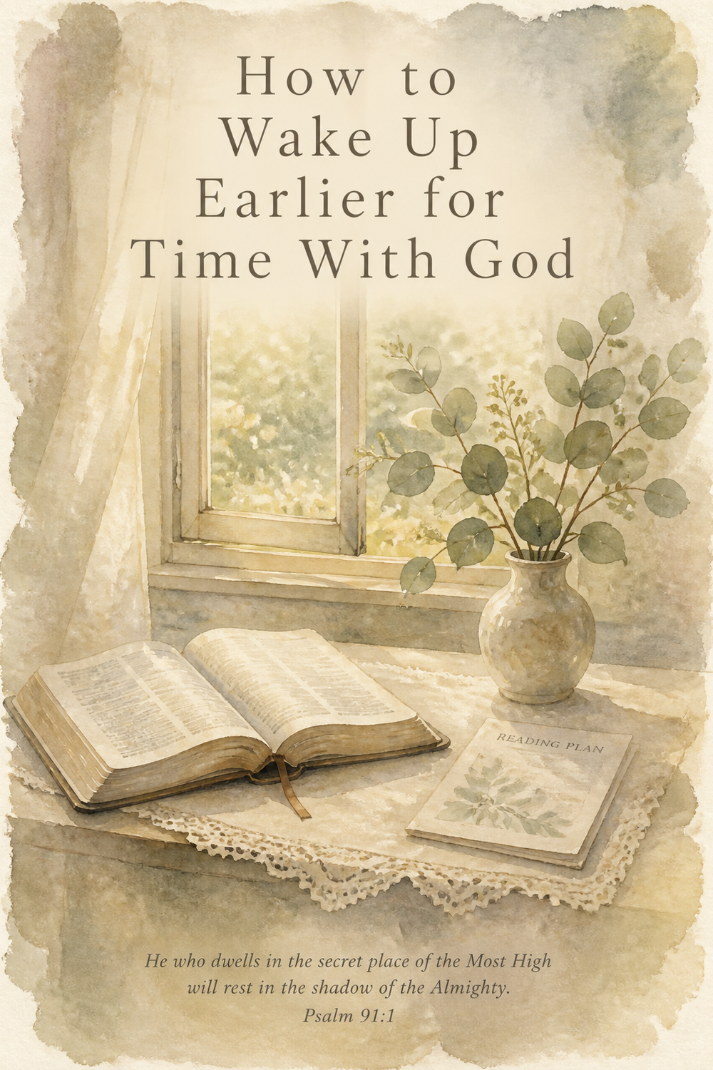 How to Wake Up Earlier for Time With God