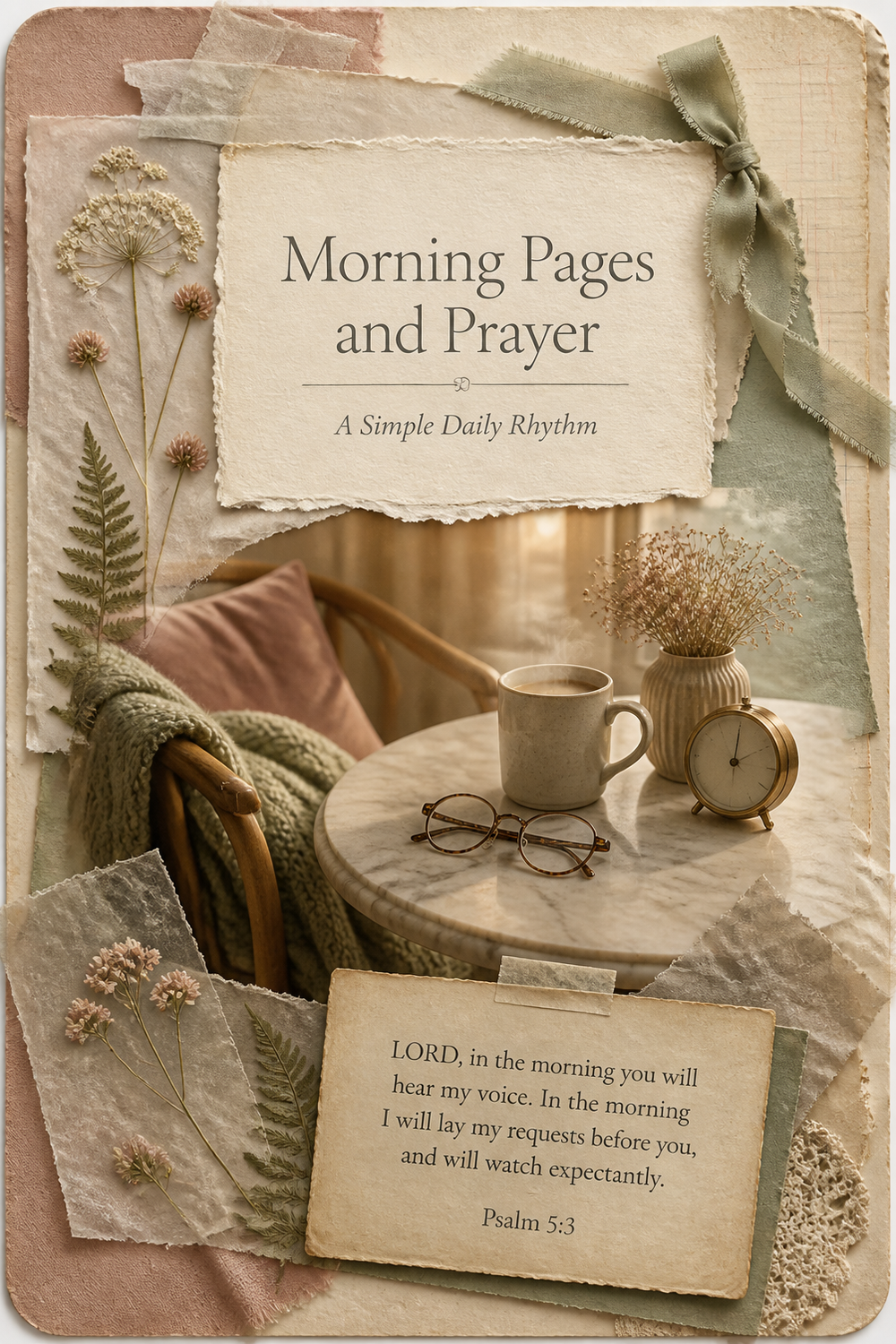 Morning Pages and Prayer | A Simple Daily Rhythm