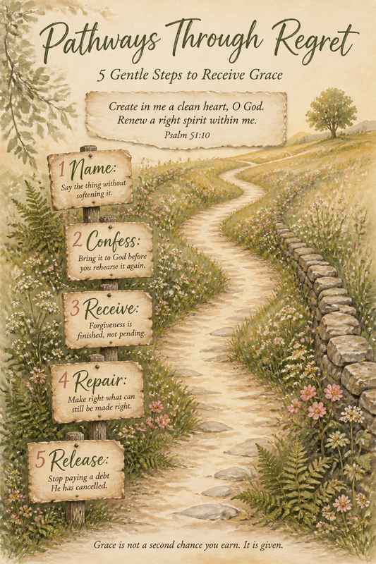 Pathways Through Regret | 5 Gentle Steps to Receive Grace