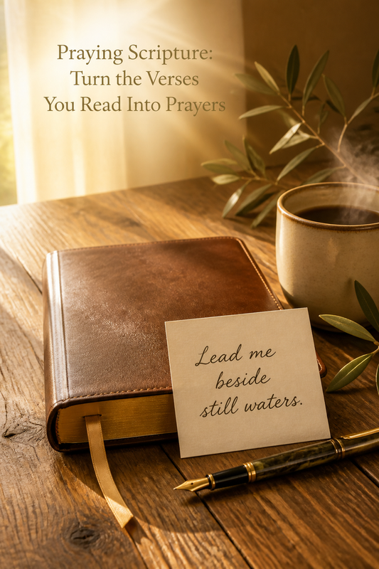 Praying Scripture: Turn the Verses You Read Into Prayers