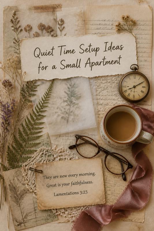 How to Set Up a Quiet Time Corner in a Small Space