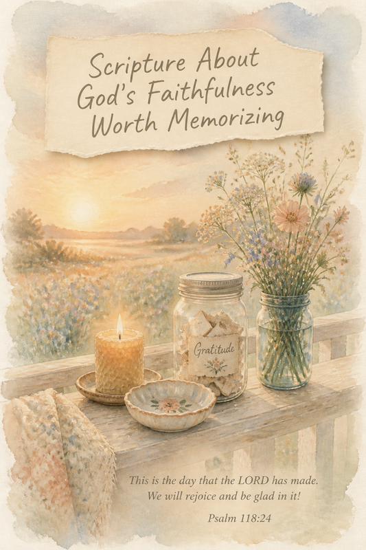 Scripture About God's Faithfulness Worth Memorizing