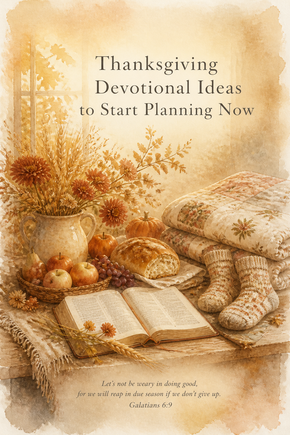 Thanksgiving Devotional Ideas to Start Planning Now
