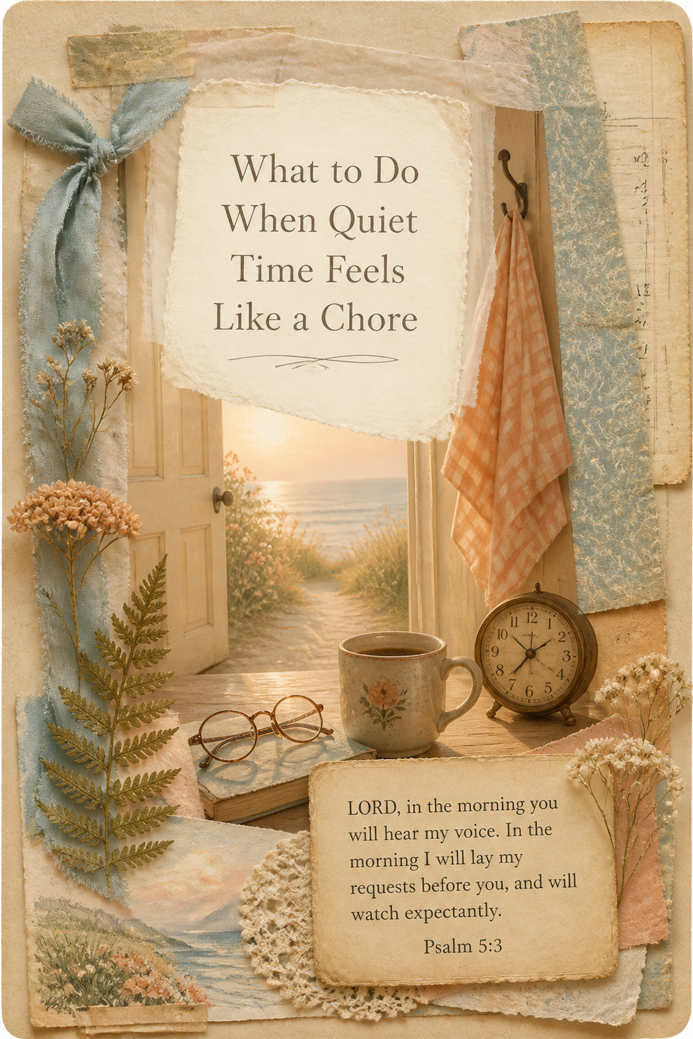 What to Do When Quiet Time Feels Like a Chore