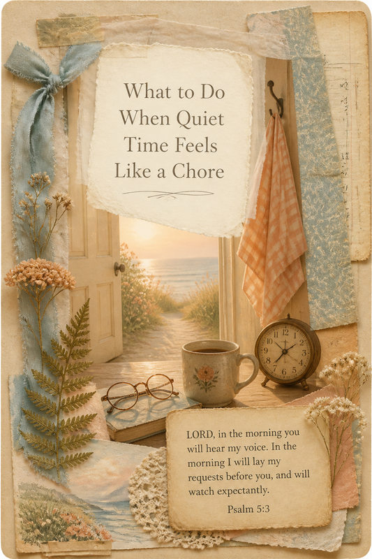 What to Do When Quiet Time Feels Like a Chore