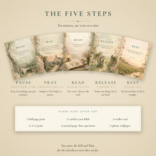 Pathway Back to Peace | A Five Step Reset for Anxious Days