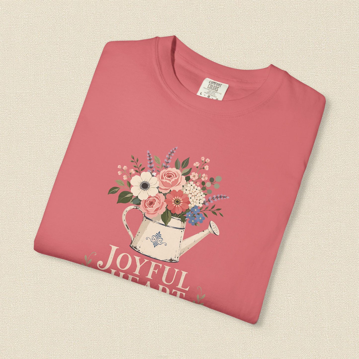 Joyful Heart | Christian T-Shirt for Women | Proverbs 17:22