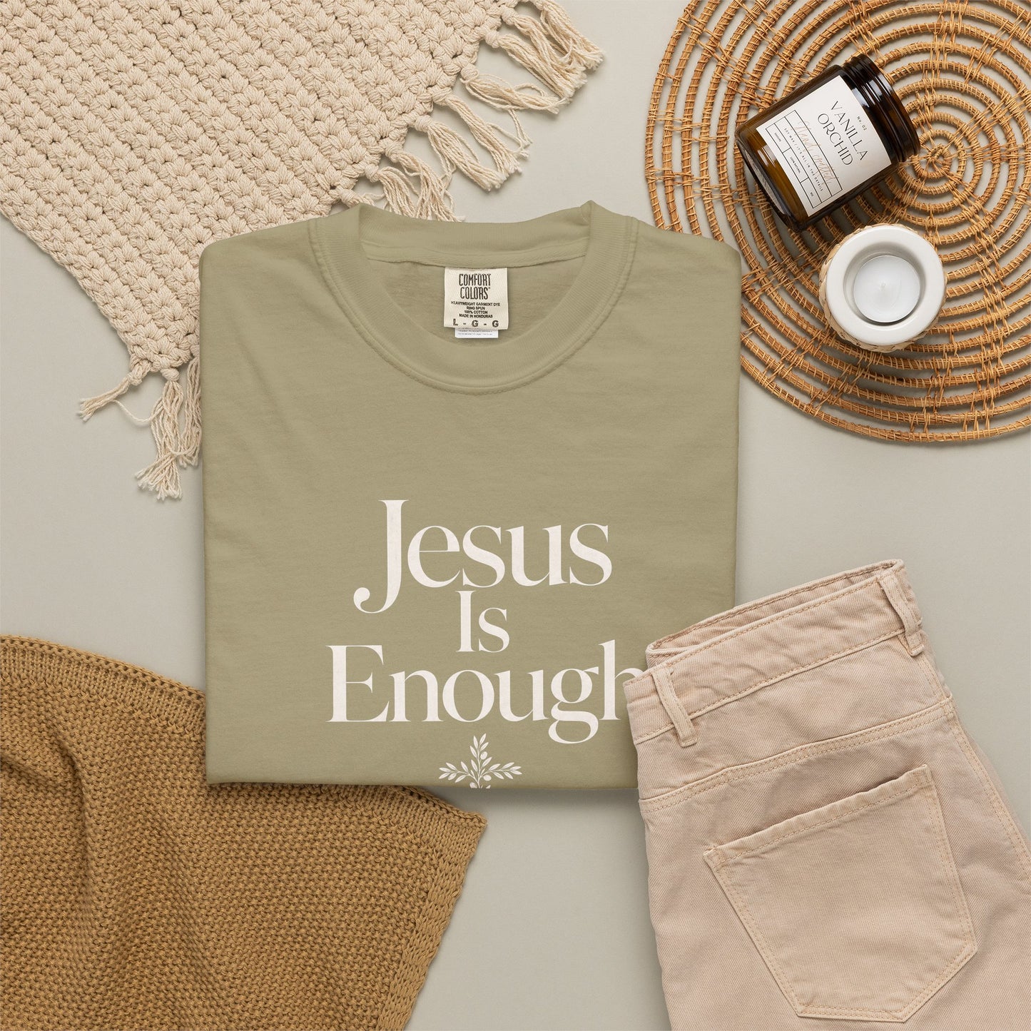 Jesus Is Enough | Christian T-Shirt for Women