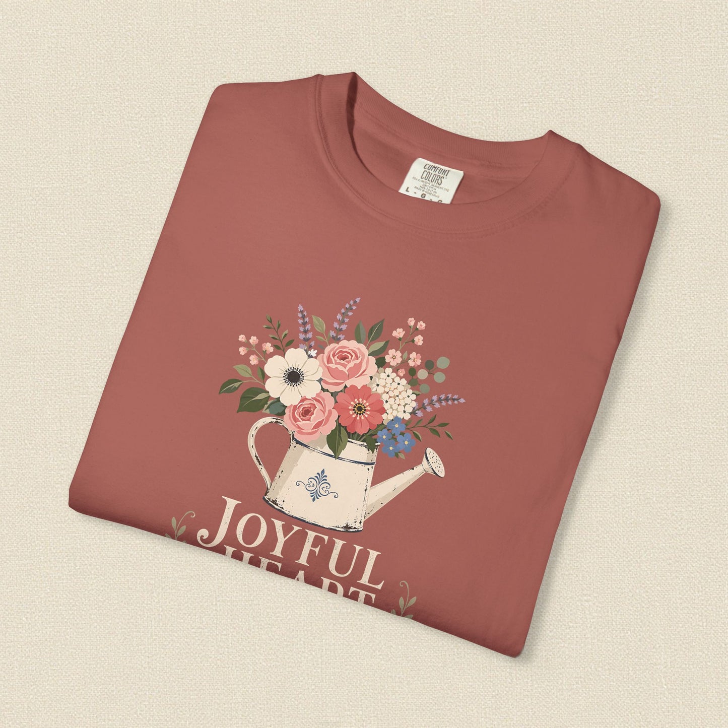 Joyful Heart | Christian T-Shirt for Women | Proverbs 17:22