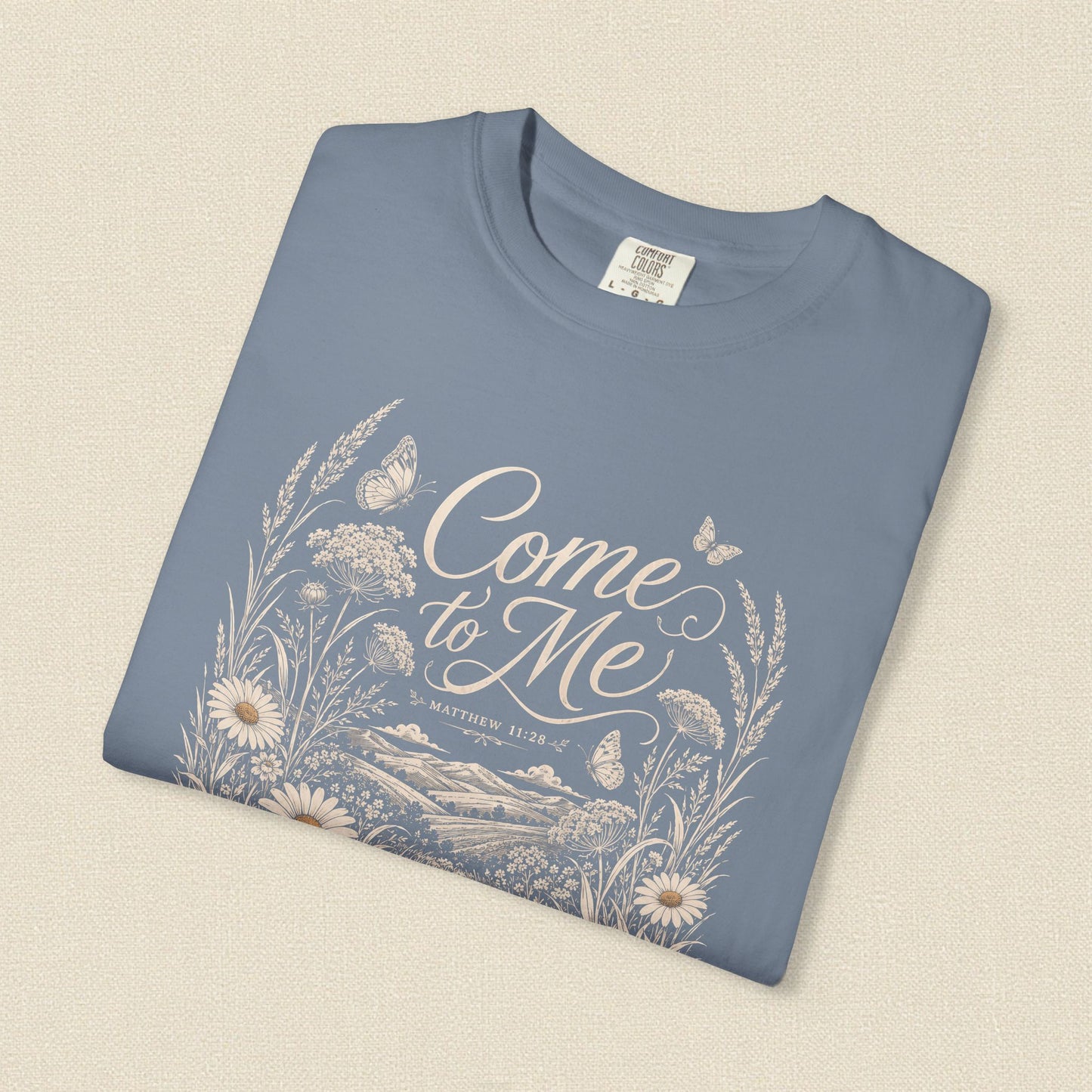 Come to Me | Christian T-Shirt for Women | Matthew 11:28