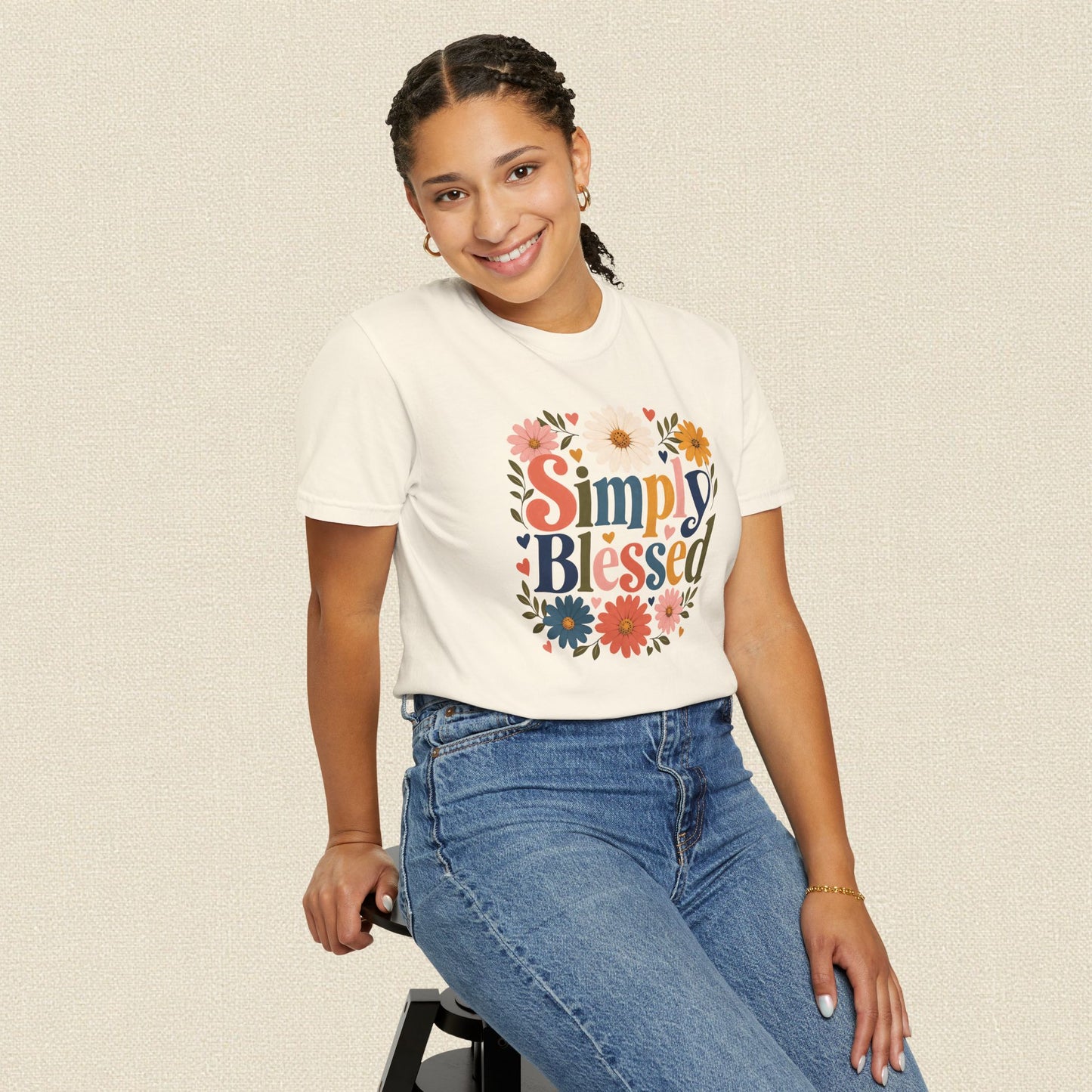 Simply Blessed | Christian T-Shirt for Women