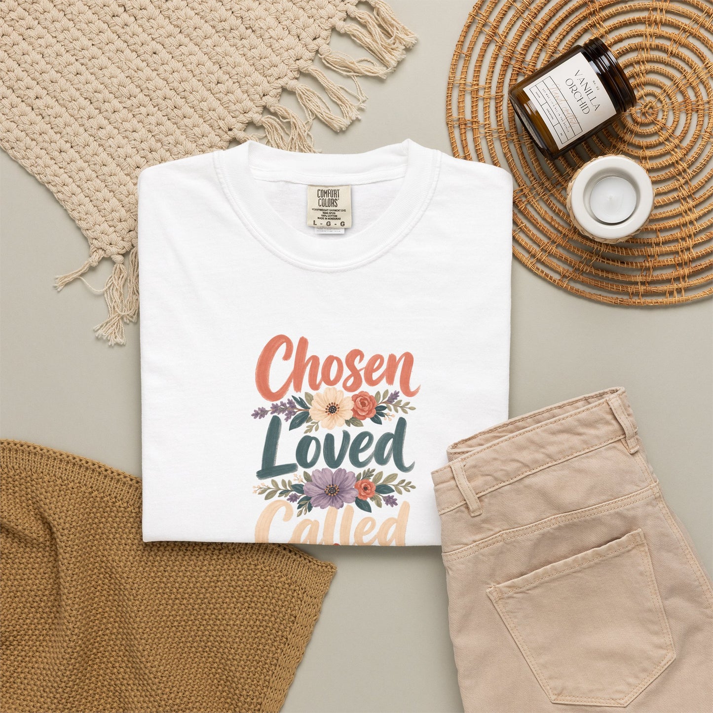 Chosen Loved Called | Christian T-Shirt for Women