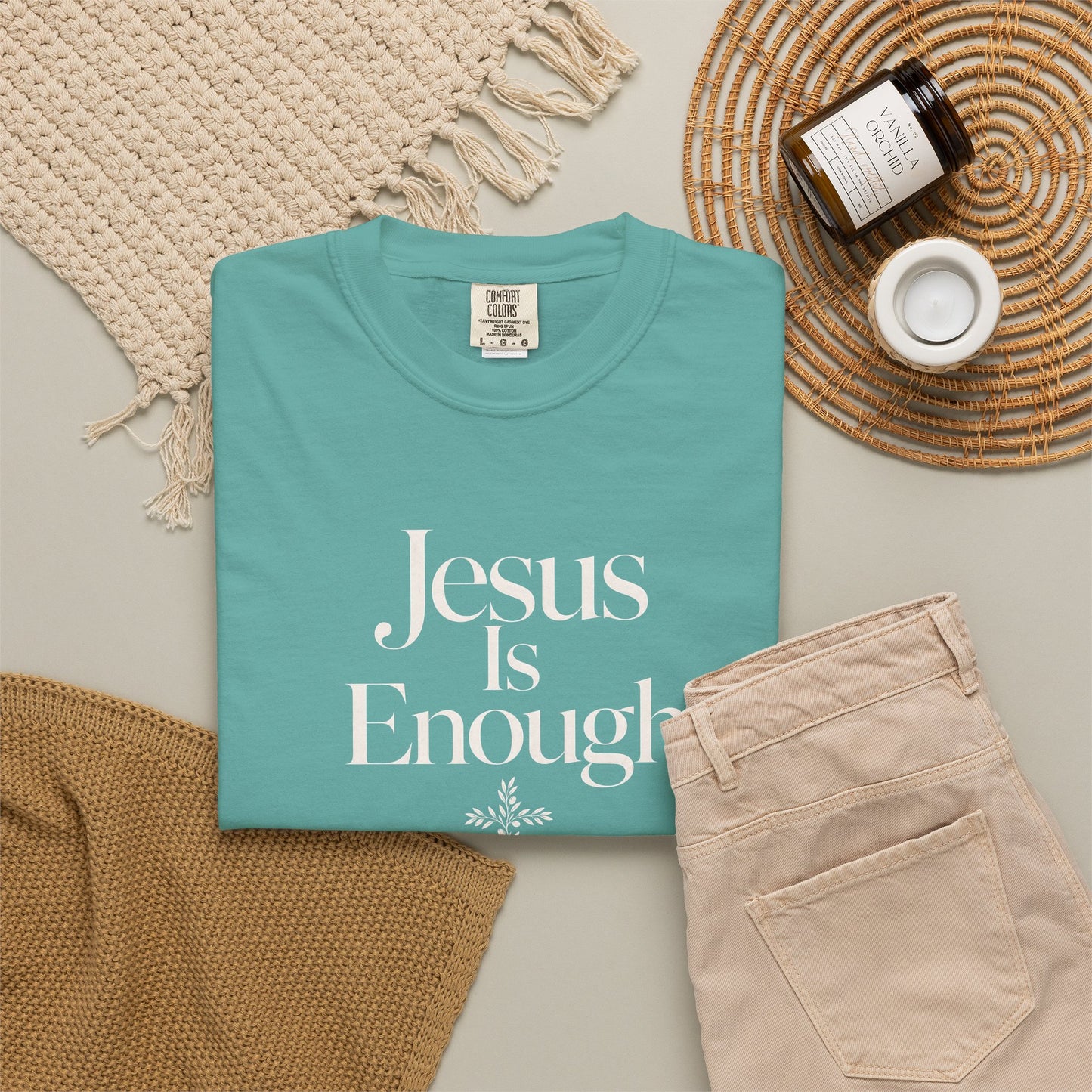 Jesus Is Enough | Christian T-Shirt for Women