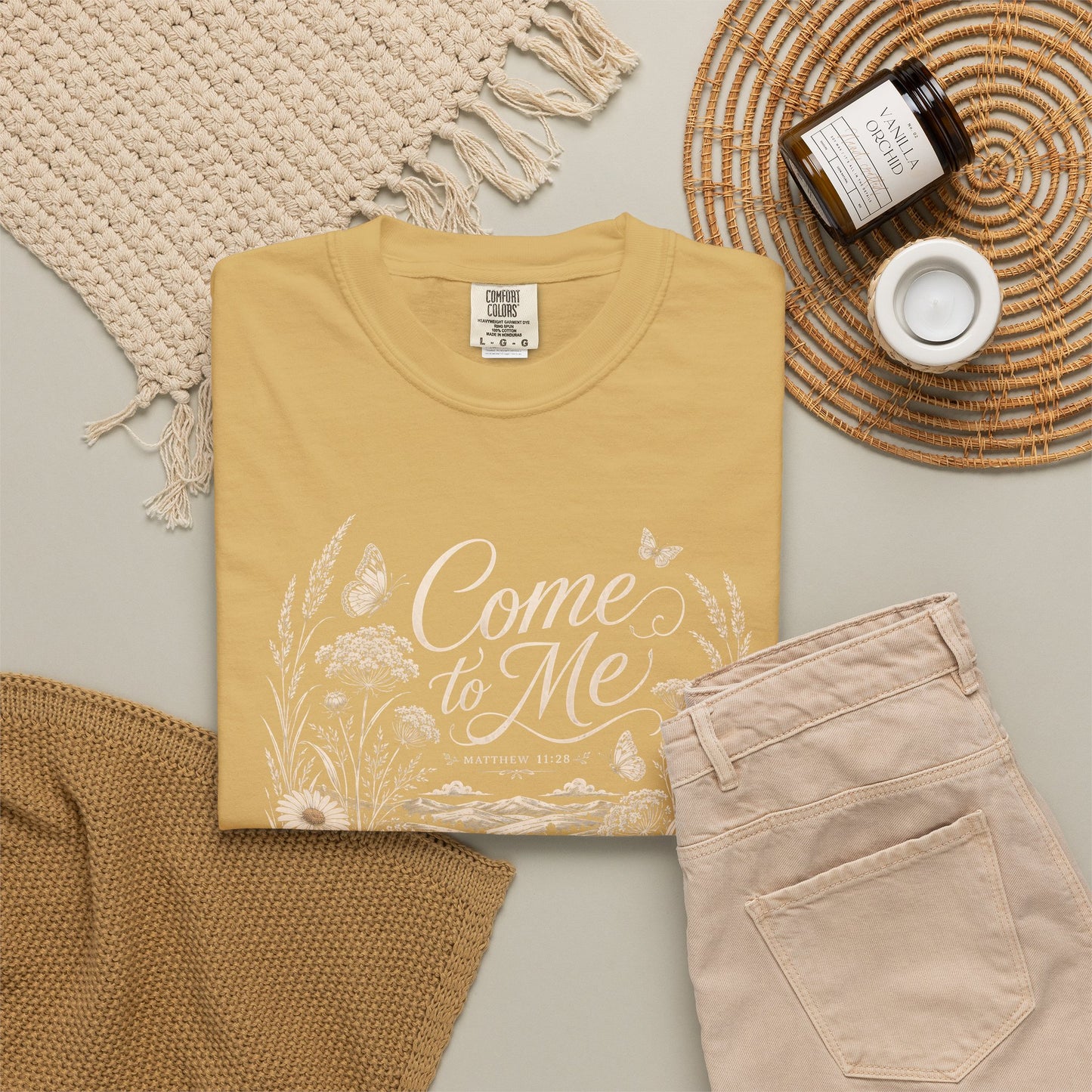 Come to Me | Christian T-Shirt for Women | Matthew 11:28