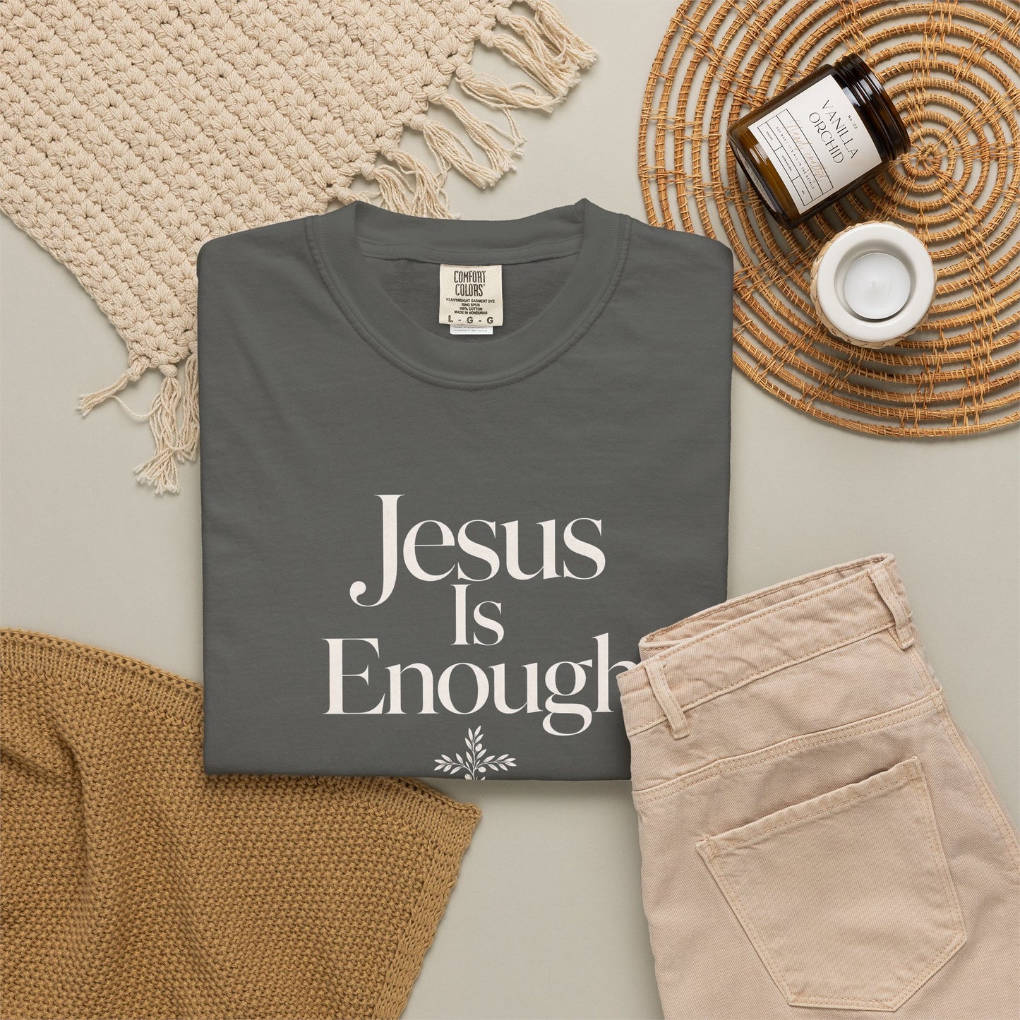 Jesus Is Enough | Christian T-Shirt for Women