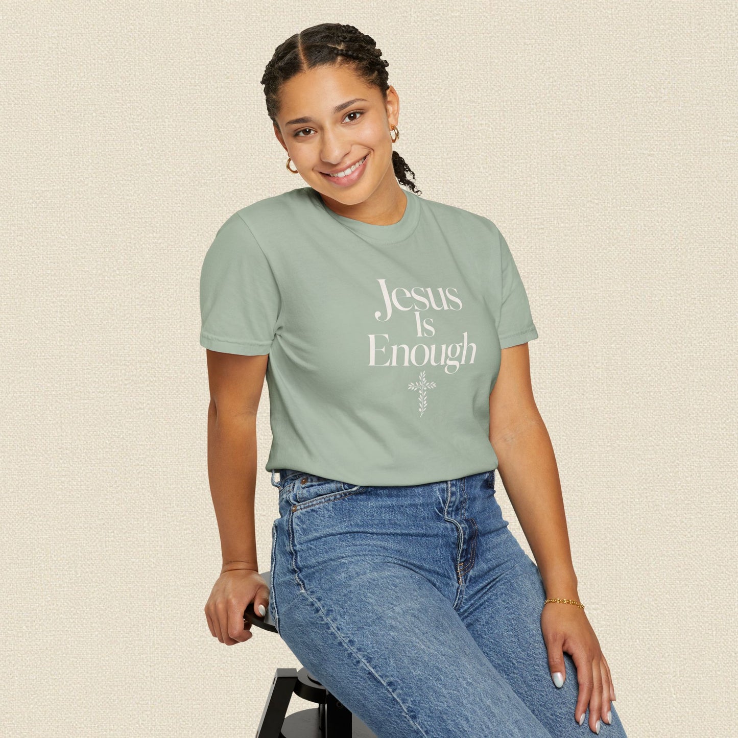 Jesus Is Enough | Christian T-Shirt for Women