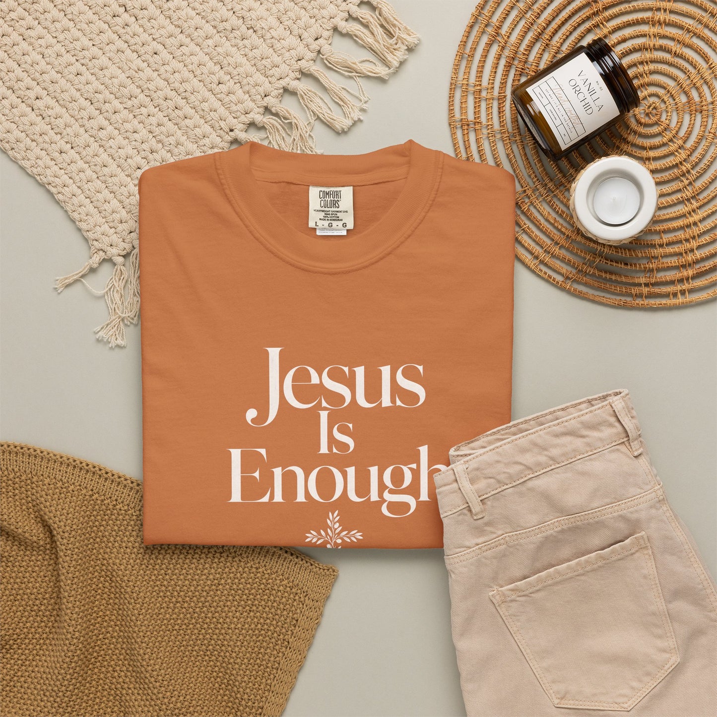 Jesus Is Enough | Christian T-Shirt for Women