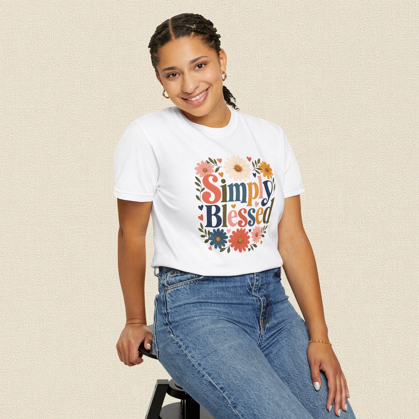 Simply Blessed | Christian T-Shirt for Women