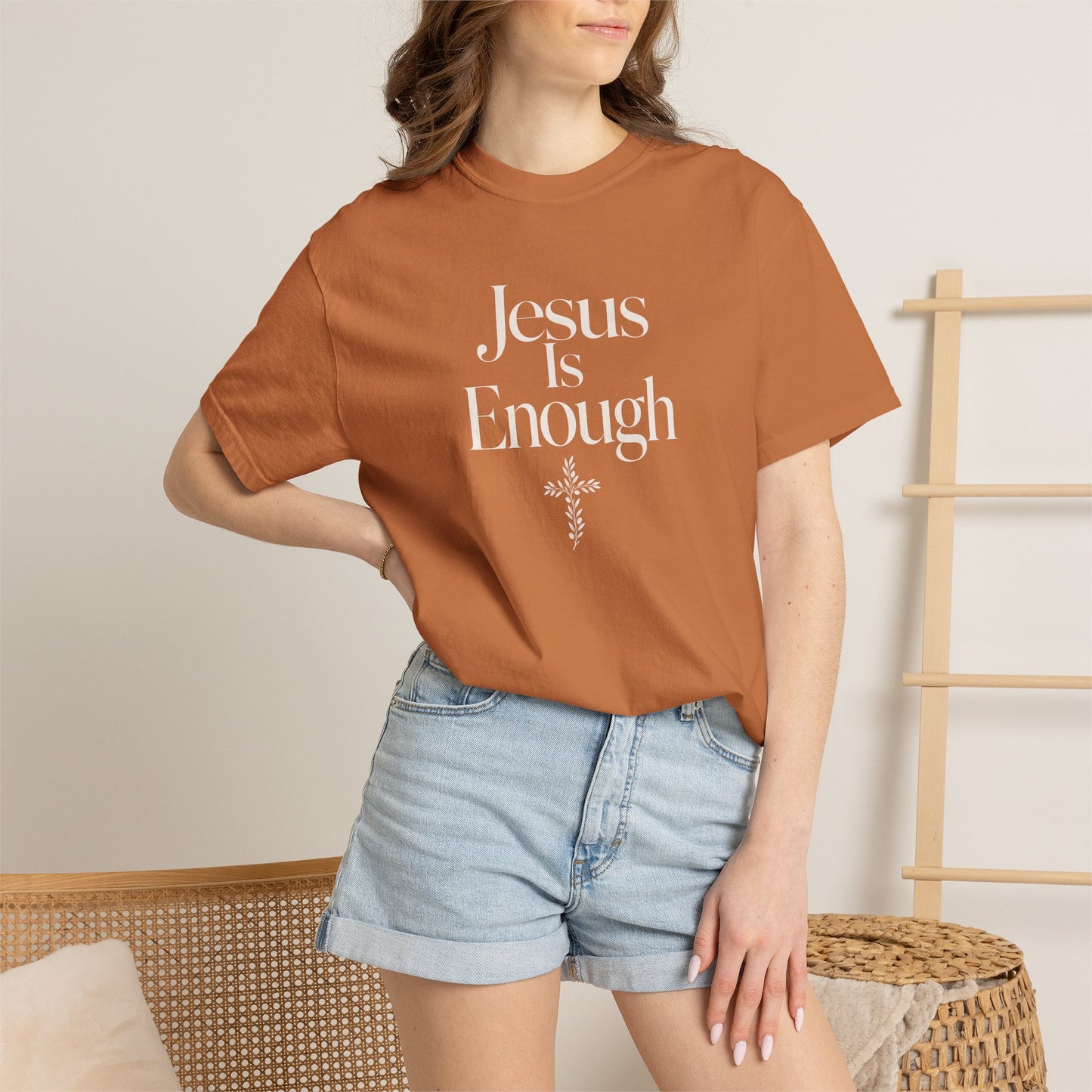Jesus Is Enough | Christian T-Shirt for Women