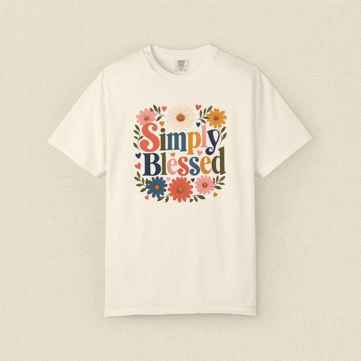 Simply Blessed | Christian T-Shirt for Women