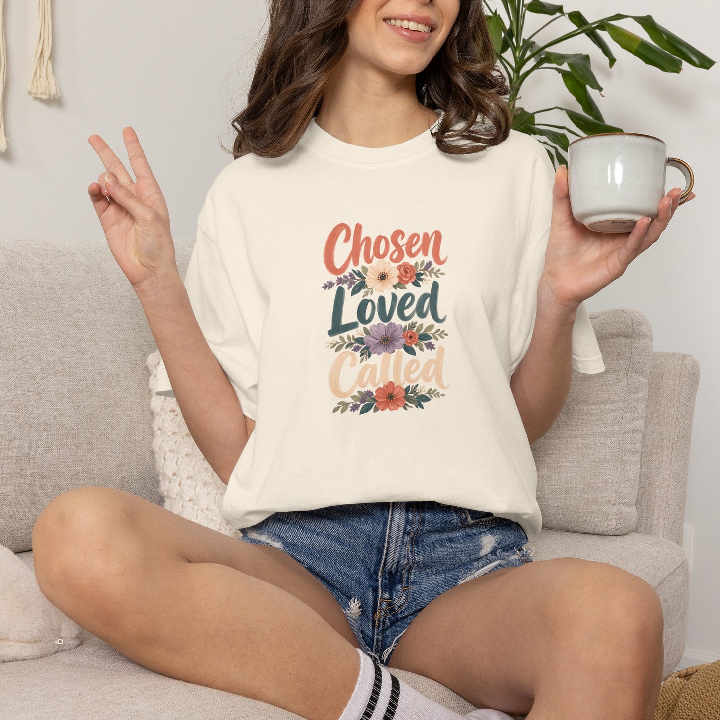 Chosen Loved Called | Christian T-Shirt for Women