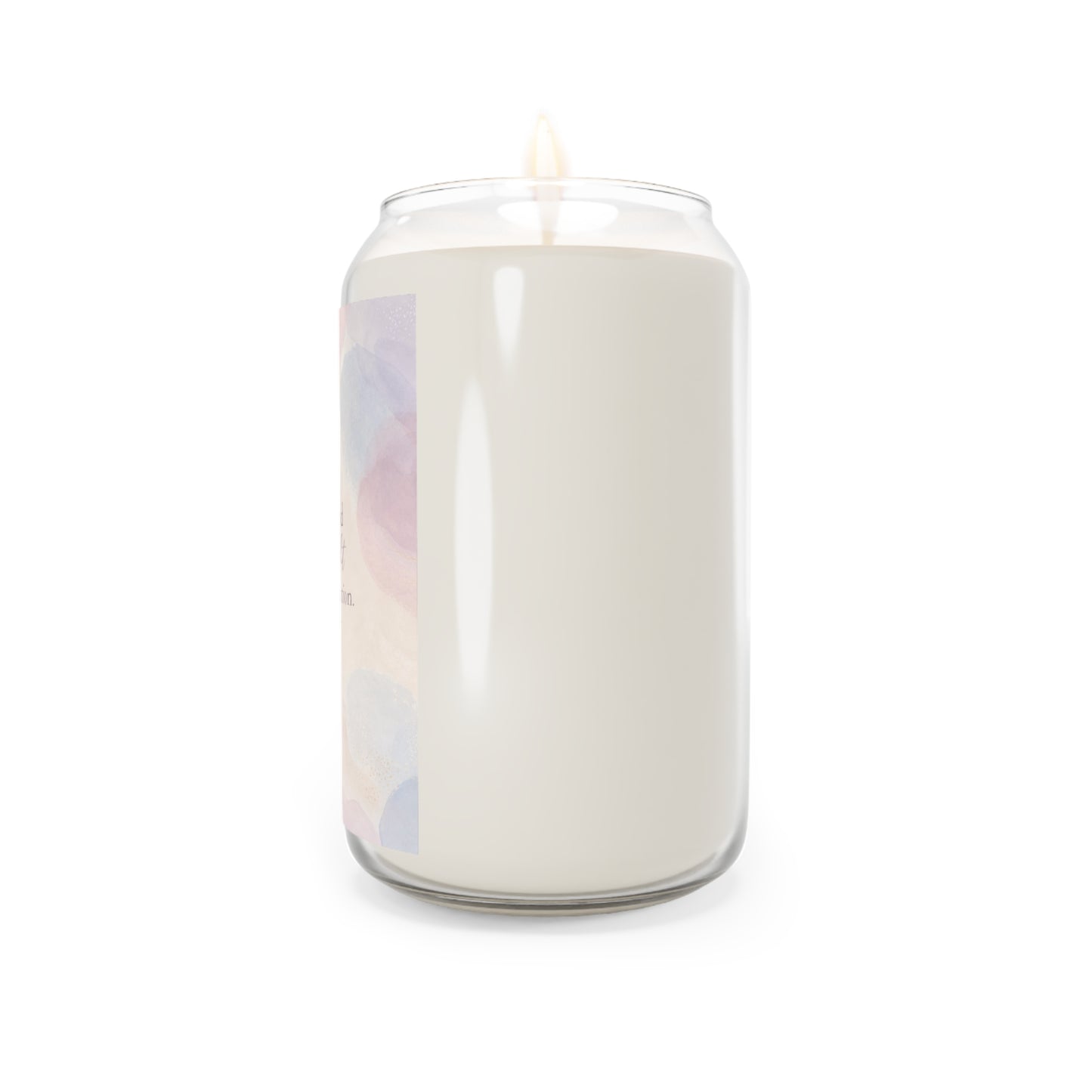Psalm 27:1 Soy Candle, "The Lord is my light and my salvation" Inspirational Scripture (13.75oz)