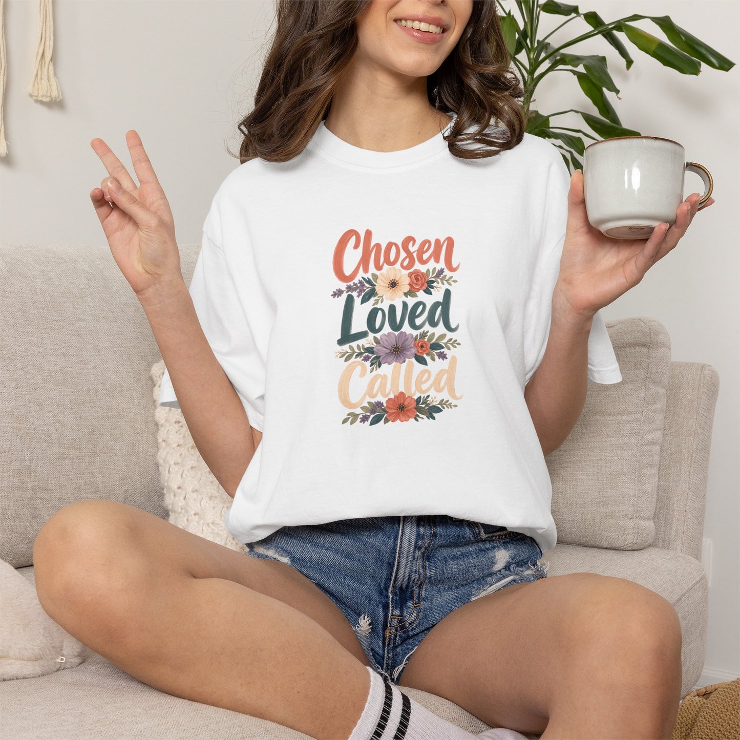 Chosen Loved Called | Christian T-Shirt for Women