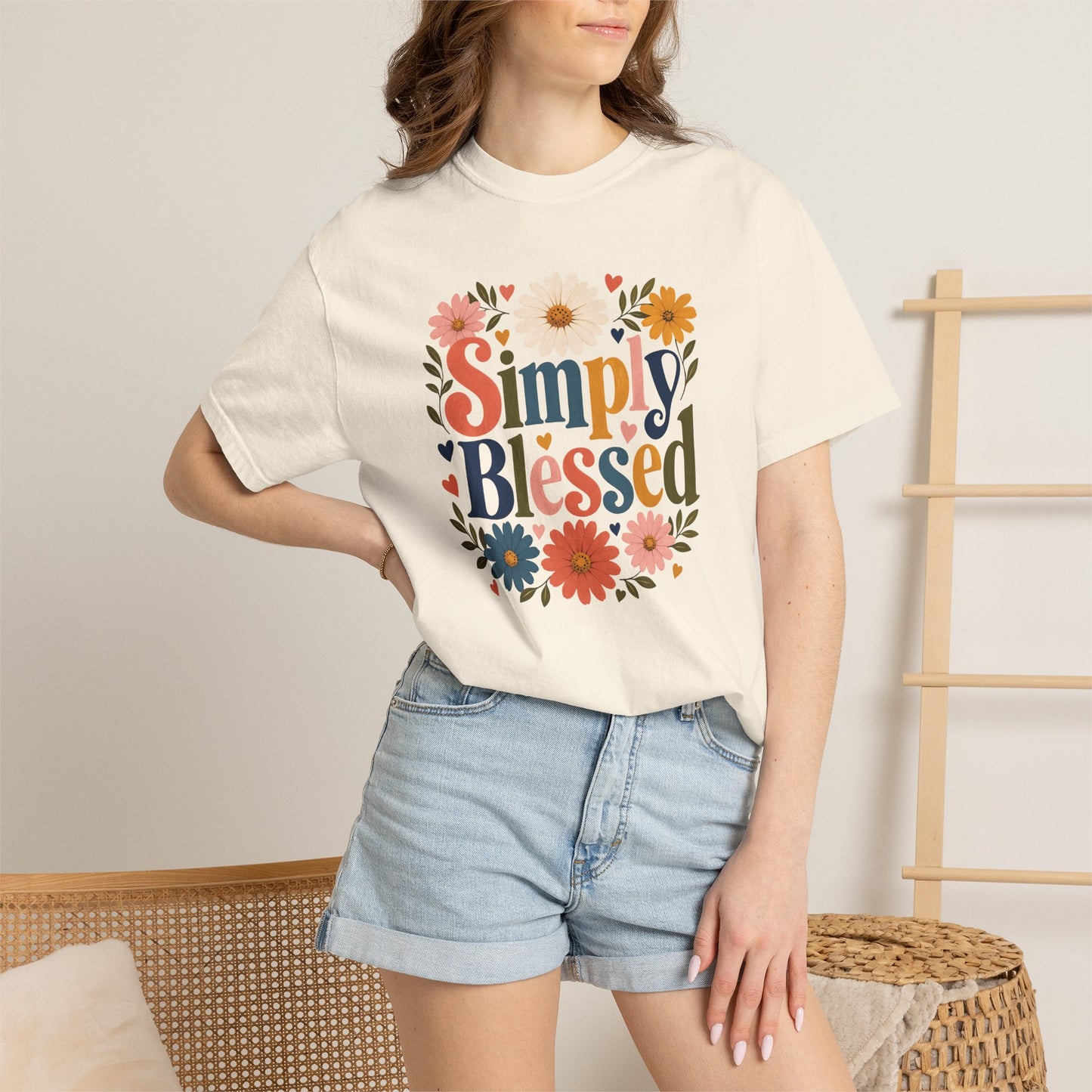 Simply Blessed | Christian T-Shirt for Women