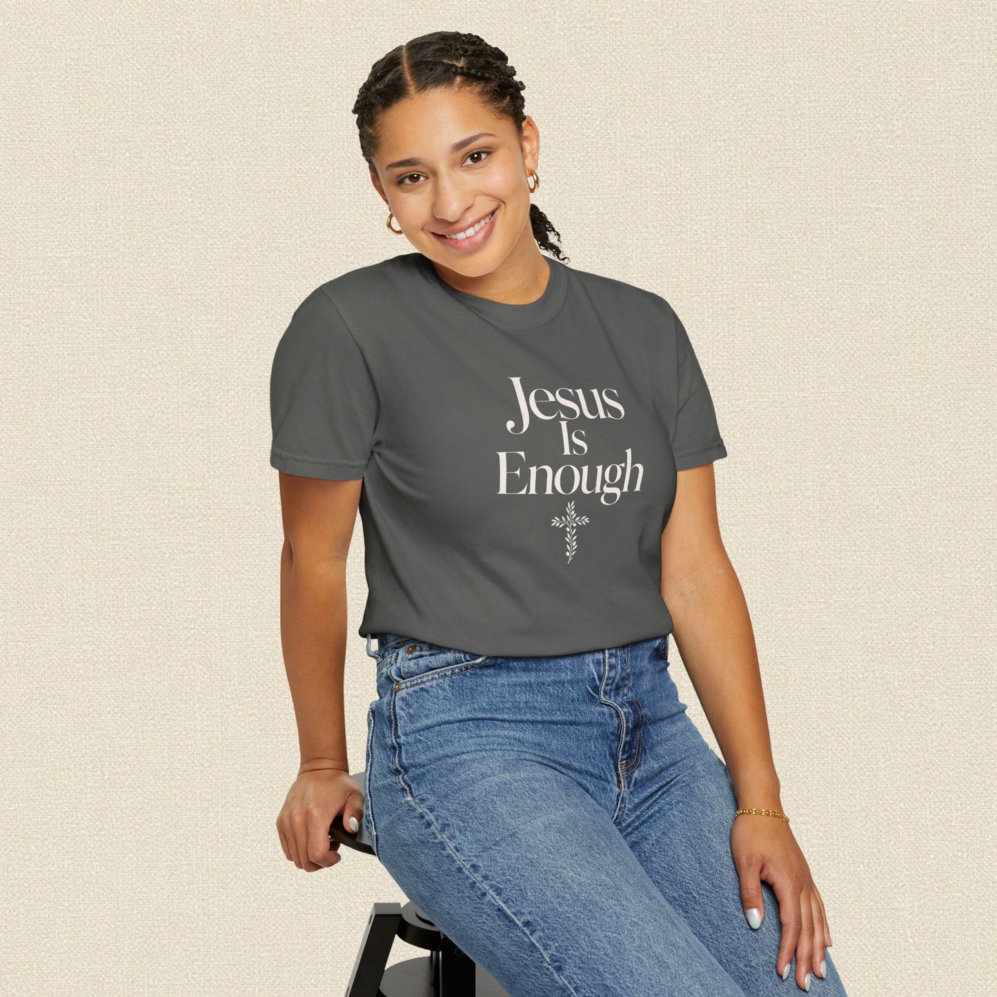Jesus Is Enough | Christian T-Shirt for Women