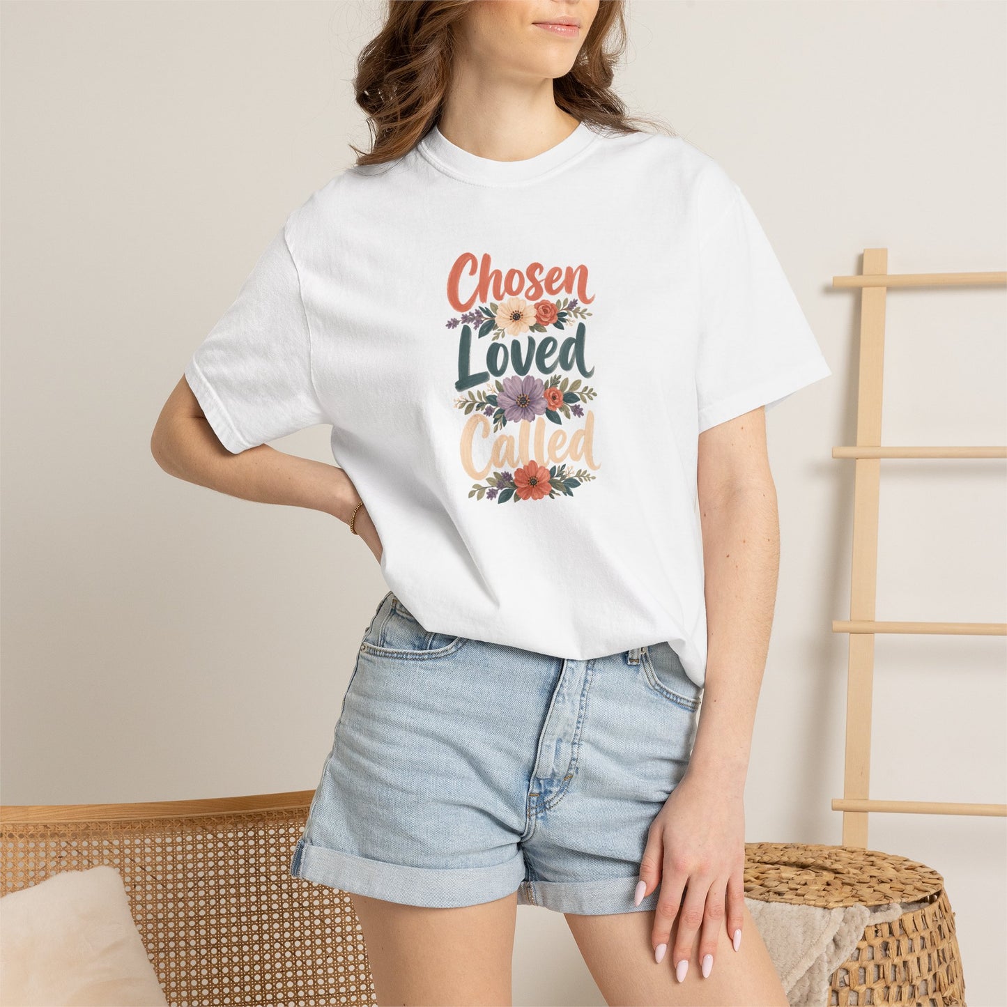 Chosen Loved Called | Christian T-Shirt for Women