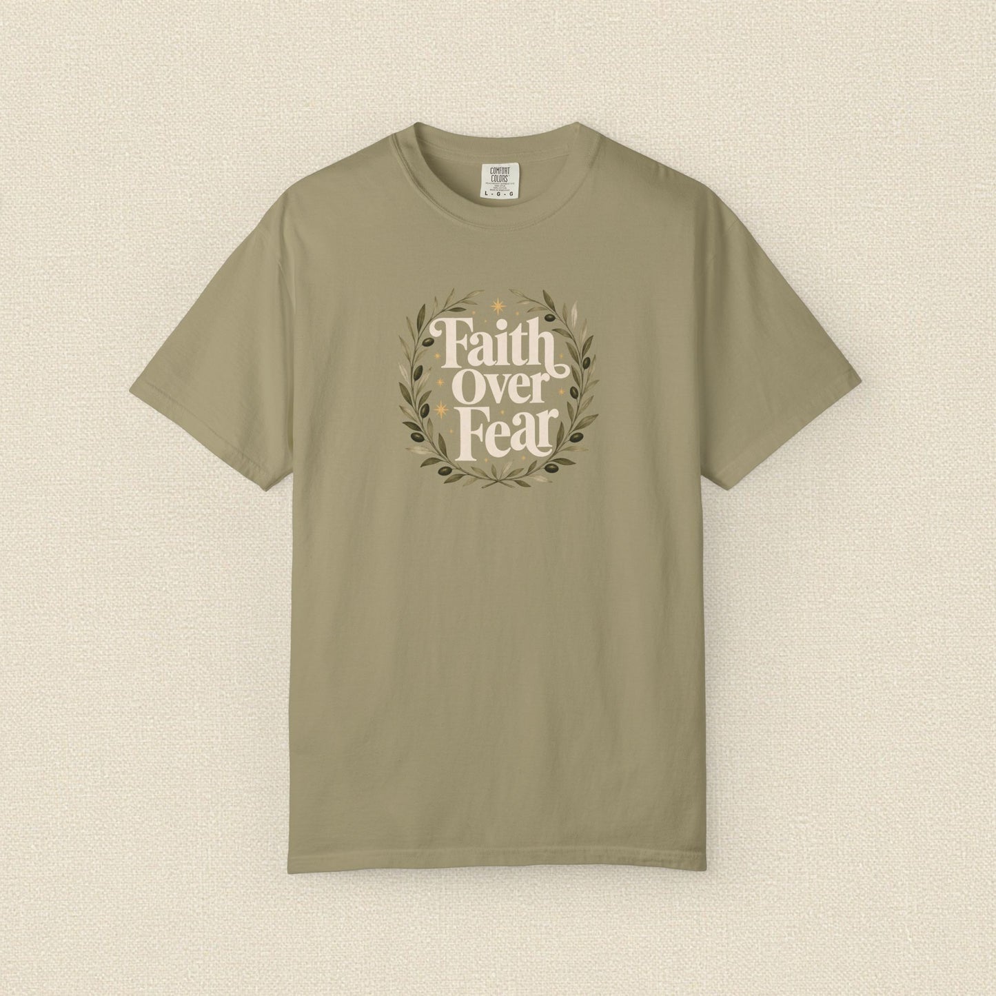 Faith Over Fear | Christian T-Shirt for Women