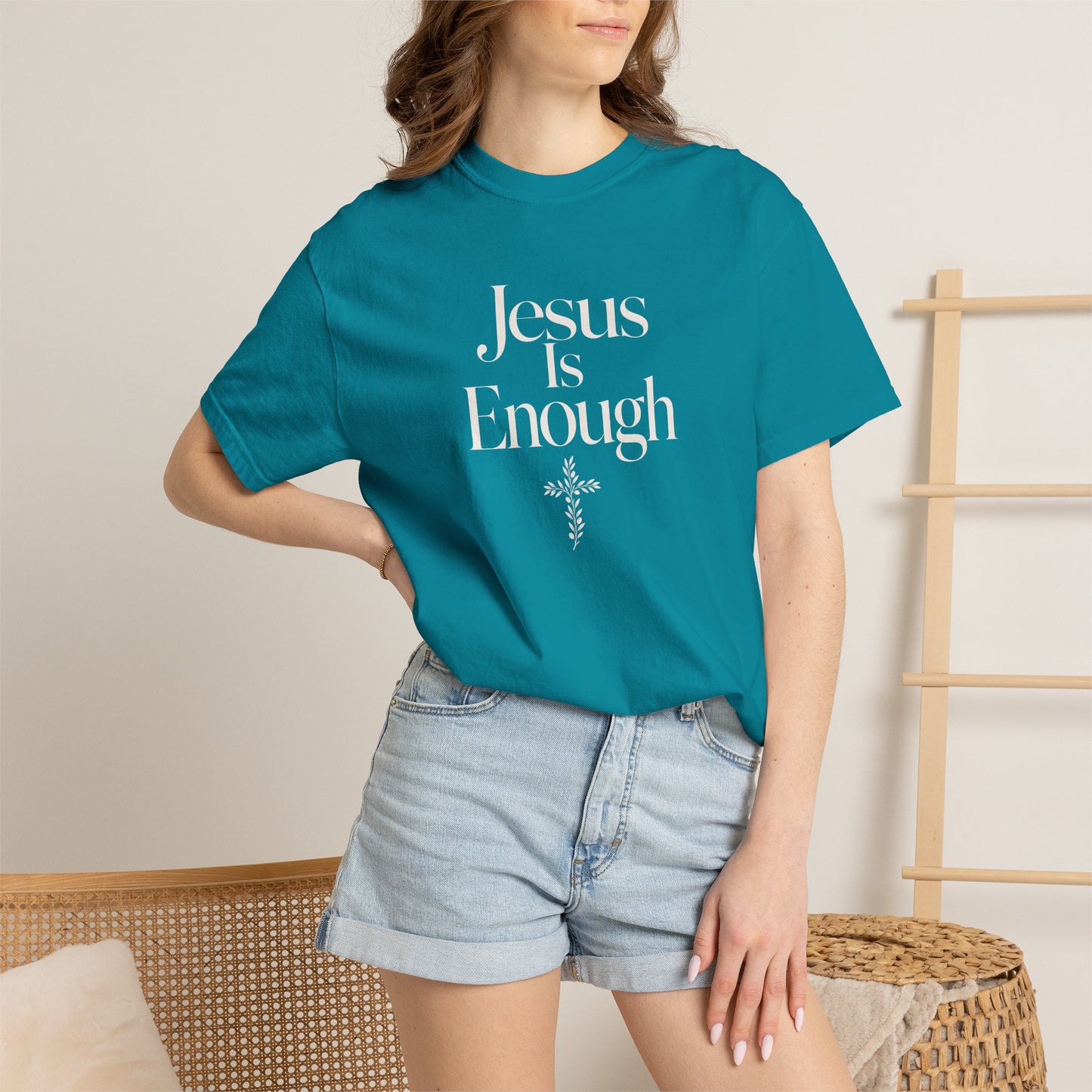 Jesus Is Enough | Christian T-Shirt for Women