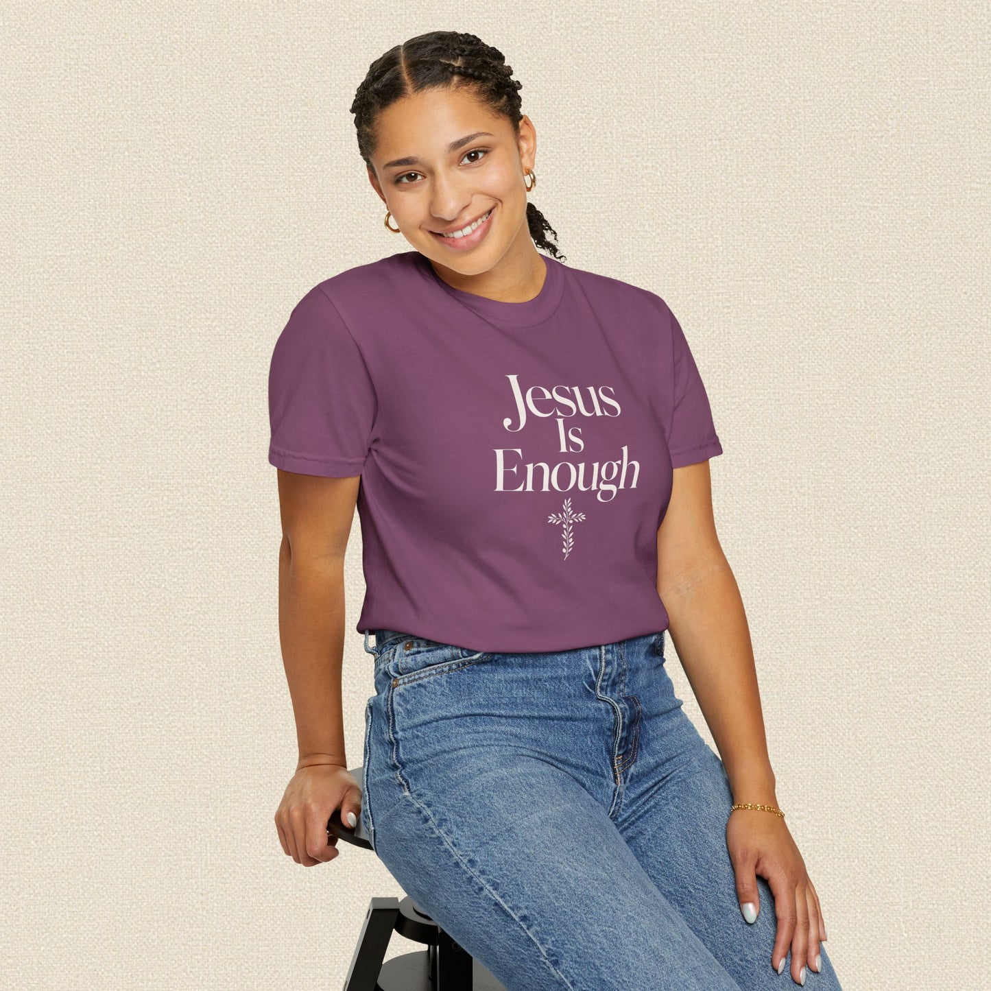 Jesus Is Enough | Christian T-Shirt for Women