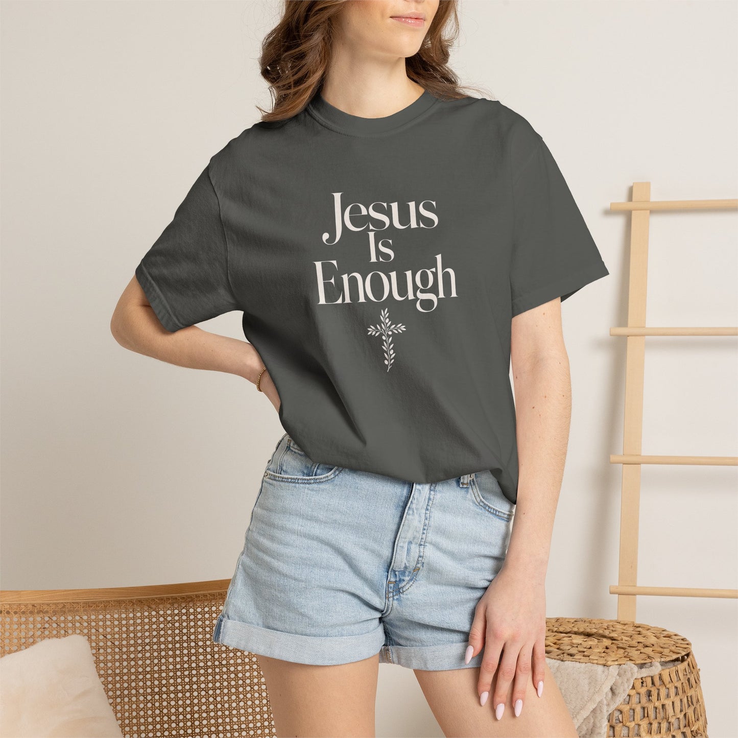 Jesus Is Enough | Christian T-Shirt for Women