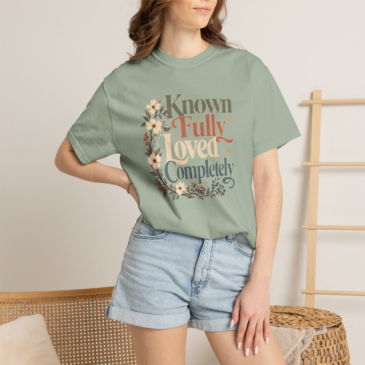 Known Fully Loved Completely | Christian T-Shirt for Women